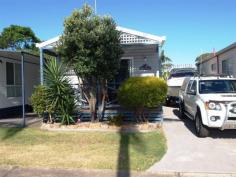 107/40 Shoalhaven Heads Road, Shoalhaven Heads NSW 2535 FOR SALE:   $84,990   This annual site is located in the beautiful Coastal Palms Holiday Park at Shoalhaven Heads. Consisting of 2 bedrooms and 1 bathroom. Open plan kitchen / lounge area. Front verandah to watch the world go by. Out the back is a great paved area for private gatherings. Concrete driveway with plenty of room to leave the boat and car hooked up. Rates: $950 per quarter (water included) Electricity is separately metered Easy drive from Sydney after work on a Friday. Great spot centrally located to all that Shoalhaven Heads has to offer. 