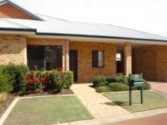  75/22 Carnegie Place Greenfields WA 6210 $265,000 Secure, Well Located, Independent Living Move in and enjoy this lovely Sandstone design home. It is bright and light with neutral colours and boasting a large open plan living area. The main bedroom has his and hers robes. There is one bathroom with powder room in w/c. The home also has a large study which could be used as a second bedroom. The outdoor area has two undercover patios and drive through access. The home has PV panels generating electricity for the home. The home is well located in close proximity to the Village clubhouse.  The Village also offers wonderful walkways, indoor heated pool, lawn bowls, craft room and workshop. This is a quiet but social Village.  The Village and this home is open for inspection on Wed and Sun from 1-4pm 