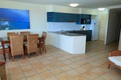  28/11 Samarinda Drive Point Lookout Qld 4183 $795,000 OCEAN SIDE APARTMENT The surf's up and luxury ocean side living awaits in this superb stylish apartment overlooking Main Beach. The million dollar view from this first floor 3 bedroom apartment comes at a much lower price. Situated in the Northern wing of the Whale Watch Ocean Beach Resort this spacious unit is literally a stone's throw to the sand and surf. The bright and airy interior features large windows maximising the stunning views. A large open plan kitchen with stainless steel appliances and granite bench tops overlooks the living/dining area which extends out to the covered patio, capturing never-to-be-built-out views stretching from Point Lookout to Jumpinpin. There are 3 spacious bedrooms, all with built-ins and a bath in the large ensuite off the main bedroom. All bedrooms opening out onto the balcony.  On-site amenities include secure parking, gymnasium, pool and bbq area and friendly on-site managers. The apartment is being sold fully furnished with the convenience of a lift from the car park with direct access to this 1st floor apartment. This spectacular location is only a short walk to Main Beach, cafes, transport, shops and the Gorge walk.  