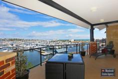  44/37 Dolphin Drive Mandurah WA 6210 Offers from $690,000 “LIVE THE LIFE!” These stunning marina and ocean views greet you every day from this penthouse apartment in sought after “Dolphin Quays” resort complex. This apartment is the pick of the bunch being on the top floor with fantastic uninterrupted aspect from not only the balcony but the main open plan living area and 2 of the bedrooms. A high spec finish throughout including feature black butt timber floors, ducted reverse cycle air conditioning throughout, granite benchtops to kitchen and ensuite bathroom and much, much more! Enjoy living in 5 star resort style facilities including 13 meter heated pool, fully equipped gymnasium with sauna, grassed courtyard with gazebo and 2 BBQ areas for entertaining and the list goes on. Hurry to snap up this once in a lifetime offering with viewing strictly by appointment! 