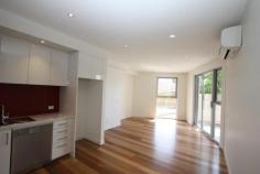  8/1 Mackie Road Bentleigh East VIC 3165 Quality Always Distinguishes Itself Happy homecoming everyday with these brand new architectural designed apartments located in the an envious position choice of one bedroom or two bedrooms, private balcony or private courtyard all featuring storage and basement secure car parking. BRAND NEW! Featuring flexible open plan living to modern kitchen with stainless steel appliances including dishwasher and Caesar stone bench tops, hardwood floating flooring, carpeted bedrooms with built-in-robes plus inbuilt storage, main sparkling white bathroom, reverse cycle air conditioning and heating plus laundry facilities. Security entrance, lift access, off-street parking and a storage cage complete the package.  Perfectly placed close to Centre Road shopping and cafes, Chadstone shopping centre, GSAC, parklands, schools and public transport. 