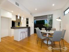  5/122 Waverley Street Annerley Qld 4103 $649,000 + A Striking Statement in Style Striking from every angle, this brand new residence showcases luxurious proportions over 3 levels, sublime finishes and exceptional functionality.  Sophisticated living and dining spaces ideal for entertaining are enhanced by expansive outlooks and polished hardwood flooring whilst inviting out through full height sliding doors to 2 alfresco entertaining areas overlooking landscaped gardens. The outdoor private balcony and alfresco terrace are served by an impressively appointed kitchen boasting a full complement of Miele appliances, 2 pac cabinetry, architectural features, Caesar stone benches and Olivieri under mount sinks.  An architectural emphasis on quality, luxurious interiors and natural light creates modern, bright living areas that are perfect for entertaining on those long summer nights. Three bedrooms include the stunning master bedroom with fitted built in robes and ensuite offer restful sleeping quarters. The central bathroom with imported Italian tiles give a modern, sleek finish. Further complemented with ducted air conditioning, video intercom, double remote garage with internal access, and BBQ gas points, this residence is truly a striking statement in style. 