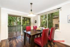  15/10-14 Short Street Thornleigh NSW 2120 Bush Paradise with Train Connection Set bordering natural bush in a whisper quiet location, this well-proportioned town house offers expansive living space with a versatile layout perfectly suited for growing families. It is positioned just a short stroll to Thornleigh Market Place, Thornleigh train station and restaurants. Features include: - Double bedrooms with built in wardrobes and ensuite to master bedroom - Two tastefully renovated bathrooms - Modern gourmet kitchen with a stunning bush outlook and adjoining meals room - Open plan lounge/formal dining room - Enormous retreat with mixed use and potential to add further living space - Single garage plus carport - Floorboards throughout - Ducted air conditioning - An abundance of storage For further information, please call Josh Saliba on 0400 231 424 or Julia Zhang on 0431 346 162. We have obtained all information in this document from sources we believe to be reliable; however, we cannot guarantee its accuracy. Prospective purchasers are advised to carry out their own investigations. Property: 	 Townhouse Bedrooms: 	 3 Bathrooms: 	 2 Parking: 	 2 