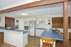  12 Bay St Nelson Bay NSW 2315 $549,000 Family Home with a Pool Nestled in a quiet street is this beautiful 4 bedroom family home. Its perfect for entertaining with an undercover entertaining area looking over the in ground pool. Being on a large block there is still heaps of yard for the kids. Inside boasts large open plan living, 4 bedrooms with ensuite to the main, beautiful new floors and covered in spanline room. There is plenty of parking space for boats trailers and cars. All of this located within a short stroll to shops and Nelson Bay Marina 