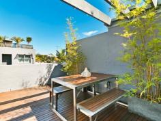  E4/56 Bay Street Ultimo NSW 2007 Over $825,000 Location! Location! Location! - SOLD! PRIOR TO AUCTION! Positioned in Ultimo's most convenient locale, this funky, tri-level, 2 bedroom plus study apartment features: *Expansive living and dining area with polished timber floor and high ceiling throughout *Sun drenched balcony overlooking swimming pool *Gourmet gas kitchen with caesarstone benchtops, European stainless steel appliances *Both bedrooms with mirrored built-in robes and own balcony, main bedroom with ensuite *Practical study area ideal for home office *2 fully tiled bathrooms, main bathroom with bath *Private roof top terrace with timber deck and gas bayonet, perfect for alfresco entertaining  *Integrated laundry, additional storage, security intercom *Secure car parking, lifestyle facilities including lap pool and gymnasium *Located opposite Broadway Shopping Centre, minutes to universities and central station  *Leisurely walk to Darling Harbour and Sydney CBD Contact: John Zheng 0408 330 118 or 9660 8933 Price guide: Over $825,000   Property Snapshot  Property Type: Apartment Features: Balcony Built-In-Robes Close to schools Close to Transport Dishwasher Gas Granite Benches In-Ground Pool Polished Timber Floors Storage Study Video Intercom 