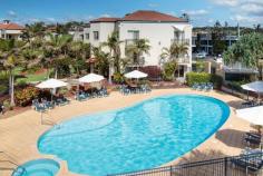 66/437 Golden Four Drive Tugun Qld 4224 $499,000 Inspection by Appointment Tugun Beachfront Resort Could this be the best resort style beachfront block in Tugun? Well… it is right on the beach, it does have a great pool and as you wind your way back through the lovely landscaped gardens you will start to think yes! It will surely be confirmed when you enter your spacious 2 bedroom, 2 bathroom unit that’s oh so neat and tidy. On the top floor of three, you can easily remind yourself as you take it all in from your north facing balcony. What to do now… make use of the BBQ facilities or take a short stroll to the cafes, restaurants, tavern or surf club, and then back to air-conditioned comfort at the Golden Riviera 