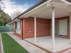  2/63 Bourke Street Turvey Park NSW 2650 $410,000 Brand New Construction Unit - Property ID: 725351 BRAND NEW and beautifully appointed, this will definitely impress those wanting luxury living in a brilliant Turvey Park location. This immaculate villa has all the bells and whistles and is built to superior standards. Extremely low maintenance and oozes quality. - Spacious open plan living and dining areas with tiled flooring - Stunning kitchen with dishwasher and gas cooking - Three bedrooms in total, with built in robes to all - Master bedroom complete with ensuite and walk in robe  - Ducted heating and cooling throughout with a warm northerly living area - Alfresco entertaining area overlooking landscaped gardens - Nestled at the rear of the development, peace and privacy is assured - Flat parcel of land with easy access to a double lock up garage with internal access  - Surrounded by low maintenance water wise gardens with fully secured private yard  Print Brochure Email Alerts Features  Spacious open plan living  Stunning kitchen  Alfresco entertaining  Low maintenance garderns 