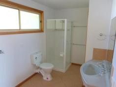  6/8 Morrison Street Bicheno Tas 7215 $170,000 For Sale This new 2 bedroom unit sits in central Bicheno and gets great sun with its north facing aspect. Brand new and offering 2 bedrooms with built-ins, spacious bathroom laundry, small open plan kitchen/ dining/ lounge that opens onto a good sized deck for those balmy evenings. This new unit could be 2 bedrooms or 1 bedroom with the other turned into a lounge room if only 1 bedroom was required. The unit has north facing ocean & leafy views, gets great sun and is within 10 minutes walk of the beach, shops, hotel, fishing and most of Bicheno?s facilities. The block is level with a 10,000 ltr watertank and small garden shed. There is a carport for your car and scope to develop further if desired. This unit would suit a retiree for permanent living or people looking for a weekender that could be holiday rented when not required. Low maintenance and central to everything makes this one very attractive. * Please note access off Morrison Street. Sale Details $170,000 Features General Features Property Type: Villa Bedrooms: 2 Bathrooms: 1 Land Size: 260 m? (approx) Outdoor Carport Spaces: 1 Open Car Spaces: 1 Inspections Inspections by appointment only 