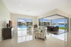  13 Oceanic Ct Twin Waters QLD 4564 Waterfront Penthouse Style Living. Call Today For An Inspection Don't miss this stunning opportunity to purchase a beautifully presented penthouse style home with magnificent water views, located only minutes to beaches, shopping centers and schools with no up keep.  The residence has 4 large bedrooms; the master bedroom is set away from the others with beautiful views of the water, 3 full bathrooms and a large separate media room. The designer kitchen includes a butler's pantry and a gas cook top. Other features include a large in ground pool, stainless steel security screens, ducted air conditioning, a double lock up garage, tons of storage, power points and water outlets throughout the house. This 904 square meter piece of Twin Waters has a large 39 metres of water frontage. The artificial grass leaves you with absolutely no maintenance and more time to appreciate the beautiful, relaxing, coastal environment on offer. Selling at replacement value this property is a must to inspection. Contact John Anderson today on 0418 714 535 to arrange a private viewing. Property Features Property ID 	 12554573 Bedrooms 	 4 Bathrooms 	 3 Garage 	 2 Air Conditioning 	 Ducted Air Conditioning Land Size 	 904 Square Mtr approx. Air Conditioning 	 Yes Built In Robes 	 Yes In Ground Pool 	 Yes 
