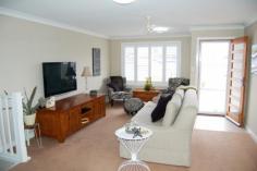  9 Koraaga Rd Gerringong NSW 2534 FOR SALE $575,000 Property Facts Property ID2843783Property TypeHouse For SalePrice$575,000Land Size-House Size-Council Rates-Water Rates-Strata Levy-Tender Date N/A Inspection Times Saturday, 11 April 201511:30AM - 12:00PM        Impeccable Town House FOR SALE $575,000 Image GalleryPrint A BrochureEmail A FriendBookmark Property More Sharing Services Located just metres from farmland and only a short walk to Gerringong public school is this immaculately presented 3 bedroom dual occupancy town house. All rooms are double size with the main bedroom having an ensuite and there is plenty of winter sun in the north facing living room which also enjoys views over the escarpment. The kitchen really is a good size which looks out to the covered outdoor entertaining/ sitting area which has a fenced lawn for littlies or small pets. There's room for a car plus storage in the big garage and also a car port for more off street parking and other bonuses include plantation shutters, ceiling fans in all rooms, gas heating and security screen mesh door. This really is a quiet part of town where you can sit on the hardwood front deck and watch the cows grazing out in the paddocks and its only minutes away from both 7 mile and Werri beach, what a fantastic place to live!! 