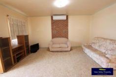  47 Meehan St Yass NSW 2582 $243,000+ Located in popular street this is a real gem just waiting for a new family to love it and transform it into their new home. Features include: Lot 2 DP 734 685 Area: 979 sqm Age: 50 years Location: Elevated on popular Meehan Street, South side Quite possibly the largest two bedroom in Yass on a large block, the possibilities are endless. Both bedrooms are large and carpeted Electric kitchen with breakfast bar, roomy Lounge with RCAC and carpet, high ceilings Renovated bathroom with shower & bath, separate toilet Large laundry Views to Bowning Mountain and garden shed. *All efforts have been made to make sure this information is correct, however you should make your own enquires and rely on them. Property Features Property ID 	 12008693 Bedrooms 	 2 Bathrooms 	 1 Carports 	 1 Land Size 	 953 Square Mtr approx. Air Conditioning 	 Yes 
