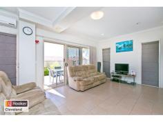  1/25 Homer St Cleveland Qld 4163 $415,000 COMTEMPORARY LIVING - 100M TO WOOLIES - $415,000 SPACIOUS MODERN LIVING A STONES THROW TO CLEVELAND'S CBD - WALK TO YOUR FAVOURITE RESTAURANTS, CAFE'S, SUPERMARKETS, SCHOOLS & TRANSPORT * Spacious living areas featuring high ceilings & air conditioning for all year comfort  * Hostess style kitchen with stainless steel appliances & breakfast bar * Study nook in tile living area - ideal to students or work from home space * Additional powder room on ground level  * Currently tenanted returning $400pw rent RELAX & UNWIND IN THE ALFRESCO ENTERTAINING - NORTH FACING COURTYARD PERFECT FOR COOL BAY BREEZES & WARM WINTER SUN - SMALL COMPLEX & GREAT VALUE. A MUST SEE IF POSITION & LOCATION ARE YOUR TOP PRIORITY.   Property Snapshot  Property Type: Townhouse Features: Alfresco entertaining Close to schools Close to Transport Courtyard Dishwasher Fully Fenced Yard Impressive Street Appeal Powder Room Remote Control Garaging 