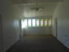  24 Monash St Clermont QLD 4721 $204,000 POSITION and PLENTY OF SPACE!! This large 4 bedroom home located on a 1012m² block is one not to be missed and will not last long at this price! Entrance area is a massive sunroom allowing plenty of natural light and continual breeze; over-sized light-filled dining room; lounge room with high ceilings and stained glass windows; renovated kitchen with plenty of cupboard space, pantry and dishwasher; 4 spacious carpeted bedrooms; large bathroom complete with vanity, shower and bath-tub; lots of storage room under the house which is completely concreted; PLUS ceiling fans and air-conditioning throughout, new neutral coloured paint and flooring, fully fenced yard, and extra large backyard big enough to build a shed or a pool - or even both! What an ideal buy for a family, a first home-buyer or an investor alike.   Property Snapshot  Property Type: House Construction: Weatherboard Land Area: 1,012 m2 Features: Close to schools Dining Room Dishwasher Fully Fenced Yard Lounge Sunroom 