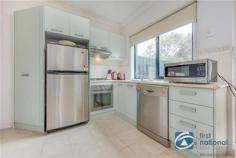  7/43 Patterson Street Bonbeach VIC 3196 $370,000+ BAYSIDE COSMOPOLITAN LIVING 2 1 1 This Freestanding low maintenance unit is perfect for busy people who want its all. With modern conveniences this is truly the lifestyle purchase. Open plan living that opens out to a private rear courtyard for that alfresco dining feel, modern kitchen, stainless steel appliances, European style laundry, reverse cycle split systems, 2 generous bedrooms and modern Bathroom. With the station, shops, beach, Patterson River and the fabulous Cafe district all within walking distance. THIS IS A LIFESTYLE 