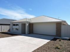  52 Thomas Street, Kadina, SA 5554 $320 p.w. Property Information Situated in the peaceful area off Drain Road Kadina in the establishing ""Harvest Estate" and surrounded by other quality new built homes. These newly constructed, modern, stylish homes are just going through the final touches and will be waiting for the perfect tenants to make their own NOW! On offer to each are 4 bedrooms, main with walk in wardrobe and ensuite, sparkling new kitchen with stainless steel appliances including dishwasher. Separate bathroom & toilet, and overall providing an open plan layout with quality tiled flooring, carpets and elegant fixtures throughout. Reverse cycle air-conditioning for all year round comfort. Landscaped front & rear yards and watering system, fully fenced secure yards allows for easy care and provide sufficient space for the kids to play or entertainers alike. The garage with roller door has direct access inside, rear patio provide for stylish living. Just a short walk to the Town centre, Kadina Memorial Schools, Childcare and sporting facilities. You would be crazy to overlook these beauties! This property is a must see AVAILABLE NOW; contact us today for further details.  Available Date 	 Monday, 13 April 2015 Property Type 	 House Garaging / carparking 	 Double lock-up Heating / Cooling 	 Ducted Reverse Cycle Heating & Cooling Property features 	 Unfurnished, Smoke alarms Kitchen 	 Dishwasher Living area 	 Formal lounge, Open plan Main bedroom 	 Double, Walk-in-robe and Air Conditioning Ensuite 	 Separate shower Bedroom 2 	 Single, Built-in / wardrobe and Air Conditioning Bedroom 3 	 Single, Built-in / wardrobe and Air Conditioning Bedroom 4 	 Single, Built-in / wardrobe and Air Conditioning Main bathroom 	 Bath, Separate shower Laundry 	 Separate Fencing 	 Fully fenced Water supply 	 Town supply Locality 	 Close to shops, Close to schools, Close to transport Bond $ 	 2,040 