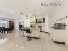  6 Heathcliff Ave Deer Park VIC 3023 Large Family Accommodation This low maintenance, well maintained home in the highly sought after New Deer Park, is warm and inviting home is the perfect family entertainer. With an open plan and extensive living areas 5 generous bedrooms with BIRs and the master includes a spacious walk in wardrobe with full ensuite. Formal lounge room & rumpus room. Located only minutes from freeways and public transport, walking distance to Derrimut Shopping Centre and within close proximity to schools, parks and all other amenities this home really does have all the right ingredients! Others features include: Central heating, cooling, alarm, alfresco area, dishwasher and a 2 car remote drive through garage with internal access.  Inspection will please all buyers! 