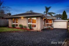  5 Rubens Ct Scoresby VIC 3179 Stylish Family Home in a Superb Setting Footsteps from a pristine playground and tucked in the bowl of a quiet court, this superb family home delivers all the ingredients required for young families, those starting out or investors in this highly prized location. Modernized throughout and highlighted by attractive polished floorboards, the home presents a stunning lounge and dining area complemented by split system air conditioning. A separate kitchen and meals zone incorporates stylish stainless steel appliances and convenient breakfast bench, extending outside to a magnificent paved and covered alfresco entertaining area, ideal for large family gatherings. Running along the hallway, all three bedrooms boast mirrored built-in-robes, master with ensuite style access to the family bathroom, accompanied by a separate toilet and laundry. Further enhanced by ducted heating, garden shed plus garage currently fitted as a 4th bedroom. In a terrific position, close to Scoresby Village Shopping Centre, Scoresby Primary School, transport plus easy Eastlink Freeway access. Photo ID required at all open for inspections 