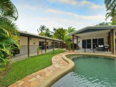  15 Agincourt St Port Douglas QLD 4877 $599,000  IMMACULATE FAMILY HOME WITH ROOM TO MOVE Picture perfect is how you will find this spacious Reef Park home that offers flexible living options to suit the entire family. The open, family friendly floor plan is split between the main three-bedroom, two-bathroom home and a very spacious one-bedroom, one-bathroom annex that lends itself to a number of possibilities including master suite, granny flat, teenager's retreat, private guest accommodation, or home office/business venture.  Complete with feature timber beams, the high raked ceiling in the home's main living area encourages the ingress of natural light and airflow while also providing a sense of space and openness.  This sense continues into the large, tastefully appointed kitchen that offers more than ample storage and bench space and a central hub for entertaining family and friends. All three bedrooms are very generous in their proportions, the master also featuring an expansive walk-in robe/dressing area and a very chic, very unexpected, bespoke ensuite. The quality tiling of the internal living areas flows out to the covered outdoor entertaining space that runs the full length of the home. Sharing this quality finish is the outdoor entertaining area of the annex that opens directly into the tropical inspired pool area, complete with cascading water fall. Outside, the more than 1000m2 allotment provides a combination of manicured grass and garden areas (including a number of fruit trees) intersected by the feature 'Sea Temple Stone' path that leads from the front of the home to the pool. Parking for three cars is also provided via a single carport and oversized double lock up garage with additional (separate) storage room. A slight configuration of the garden bed would also allow for the parking of a trailer, boat, or caravan. After 24 memorable years in Port our vendor has decided to make the move interstate, hence the opportunity to make this beautiful home your own. To arrange your private inspection, call Michael today.   Property Snapshot  Property Type: House Construction: Rendered Block Features: Air Conditioning Built-In-Robes Ceiling Fans Close to Schools Close to Shops/Restaurants Established Gardens Fenced Back Yard 