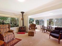  2 Berambing Crest Berambing NSW 2758 $500,000 The Views will Take your Breath Away Embracing scenic rural and mountain views, this delightful weekend retreat or family home offers a warm and inviting interior with sunny living room, cosy fireplace and glowing timber floors that perfectly epitomise the high-mountain feel, and lifestyle that only Bilpin has to offer. Surrounded by lush green pasture and a magical garden setting that attracts an abundance of birdlife, the property is set on a private, picturesque 1 acre allotment. Features: Light-filled open plan living with S/C fireplace and picture windows Modern kitchen with dishwasher, gas cooking and pantry cupboard Two bedrooms plus study nook, combined laundry and bathroom Underneath garage plus huge workshop 