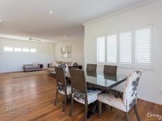  9 Waterfront Pl Redland Bay QLD 4165 $899,000 The perfect family entertainer, sweeping water views Level 1  * 	 4 double sized bedrooms with built ins  * 	 All purpose built in study or library  * 	 Large lounge room with wet bar and storage.  * 	 Saltwater swimming pool with glass fences and BBQ kitchen.  * 	 Established gardens, private grassed front yard with water views.  * 	 Secure side access to carport with 2 garden sheds plus water tank.  * 	 Remote double garage plus secure carport.  Level 2  * 	 Impressive master suite, walk in robe and bathroom.  * 	 Open plan living and dining with sweeping ocean views.  * 	 New contemporary kitchen with Meile appliances opening onto a large covered alfresco deck overlooking the Bay.  * 	 Powder room, security system and vacuum-maid.  This beautiful property turns 8 this year, has direct bay breezes, features 9 foot ceilings, ceiling fans, extra parking for a boat or trailer, night lighting in the pool, and sits perfectly in a Cul de sac.  Inspections by appointment only. PROPERTY DETAILS Offers Over $899,000 ID: 331343 Land Area: 807 m² 