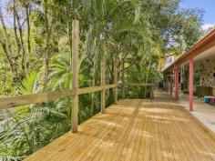  38 Sunray Dr Bonogin QLD 4213 $670,000 TWO FOR THE PRICE OF ONE Fantastic Value This wonderful 2 acre property is just 7 minutes from Mudgeeraba and Robina. Tall trees and easy to maintain gardens, great for your kids to explore with walkways to all areas. This property comprises of two generous residences; The main house is spacious with open plan living and dining along with 3 bedrooms and 2 bathrooms, the master has an ensuite with spa bath. The kitchen is well placed with views of this amazing wonderland and opens out to your spacious decking where the king parrots, lorikeets, regent and satin bowerbirds and kookaburras perch on to feed.  The second residence with its own balcony would be perfect for the teenagers that won't leave home or extended family members. This air conditioned retreat has open plan living, kitchen and 1 bedroom. The bathroom also contains a spa bath.  There is a great landscaped aquarium area next to a heated outdoor spa great for relaxing and enjoying the tranquillity of nature. This property is private, a true oasis of natural beauty, an amazing place for your children to enjoy fresh air and plenty of adventures. Prominent Features Two residences 3 Bedrooms in Main  Master with ensuite and spa bath Huge Deck Outdoor Shower One bedroom in 2nd residence with kitchen and bathroom containing spa bath Outdoor heated spa Aquarium DLUG   Property Snapshot  Property Type: House Land Area: 8,380 m2 Features: Decking Ensuite 