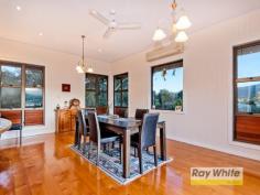  81 Westwood Dr Highvale QLD 4520 $875,000 The Epitomy of Grace, Space and History This graciously relocated, restored, remodelled and extended Queenslander residence is truly a candidate for an award with its stately appeal and prime location. This historic 1890's home was relocated from Sandgate and lovingly restored, refurbished and extended under the supervision of a specialist in restoration of Colonial homesteads. The home was positioned on the property with its original aspect to both capture the prevailing breezes and also take in the magnificent mountain and valley views. This lovely 3 bedroom home (main with ensuite and walk-in-robe and others with built ins) features a study area, formal dining and living rooms with a modern timber kitchen featuring quality European appliances, walk-in pantry and a large entertaining deck. The lower level features a massive rumpus room (which could be made into a granny flat), laundry, extra toilet, double garage with remote door and an additional area which could be easily formalised into a further living room and additional bedroom. The home also features high ceilings, V.J. boards, polished and carpeted and Italian tiled flooring, traditional leadlight, wide verandahs, French doors, wide hallway, 2 split system air-conditioning units and is also wired for a generator. This fantastic 1 acre low maintenance property has well established lawns and gardens, is fully dog fenced, has town water as well as 6,000 litres of tank water and has a large shed capable of storing 2 caravans or additional cars and workshop. This remodelled Queenslander still has the character and charm of its original design concept thanks to the brilliance of the recent planning and extension and in the relocation from Sandgate to its new home in the rolling hills of beautiful Samford Valley. The current owners have shown the utmost care and devotion for their dream property. Properties like this will not last. Call Raduz for your inspection today! 