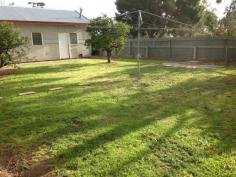  39 Marston Terrace Bordertown SA 5268 $175,000 Nice House… Good Sheds Fantastic package in a nice quiet street! Neat and tidy brick veneer home with 3 bedrooms, the main with a builtin robe. Bedroom 3 is a huge room with it's own reverse cycle air conditioning, which could be utilised as a family room. The open kitchen and meals area overlooks the lounge. Loads of cupboard and bench space plus a dishwasher in the well appointed kitchen all overlooking the bright and sunny meals area. An outdoor area is accessible from the meals area. The lounge has a lovely wood fire, and an air conditioner. Outside the huge allotment has 2 sheds both with concrete flooring and easy access. All this on a big block in a quiet area of town. RLA153432 