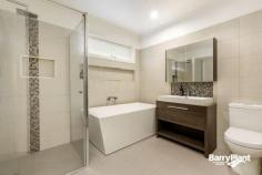  9 Dianne St Bundoora VIC 3083 Price Guide: Sat 26th Sept @ 11AM   |  Type: House  |  ID #317837 Chic Luxury Living! Entertain in absolute style in this perfectly rendered home, fully transformed to meet the most fastidious, modern buyer's needs. The picture perfect facade complete with gleaming polished hardwood flooring and high ceilings feature while it's the seamless flow to modern desires that sets this house apart. The formal lounge and open plan design will surely excite the senses all year round as the stunning hostess kitchen featuring stone benches, extra lighting, 900mm free-standing oven, SS dishwasher and range-hood oversees the spacious dining. Featured sliding doors lead to an outdoor entertaining zone rarely matched as this undercover decking area, with built-in ornate natural gas BBQ and seamless servery from kitchen window provides the perfect backdrop for inside/outside entertaining. A great sized rear yard and massive workshop leaves ample room for the kids to play and the ideal 'man-cave' for the project enthusiast. The main bedroom is the epitome of elegance and includes a luxurious en-suite, WIR, while the other 3 large bedrooms offer abundance of storage. Other features include ducted heating, evaporative cooling, extensive down lighting and so much more you really need to see to appreciate. Only moments to Loyola College, Binnak & Warrawee Parks, Andrew Place shops and public transport. An inspection will not disappoint!! 