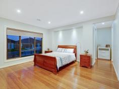  64 Monaco Circuit Epping VIC 3076 Wow 2 Master Bedrooms! Absolutely stunning in looks, be prepared to fall in love with this contemporary residence. This nearly new home has all the entertainment options you'll ever need...ready to be enjoyed by the entire family! From the moment you arrive at your dream destination, all the work has already been done. With refined quality throughout, the internal layout is saturated by natural light and offers a free flowing floor plan consisting formal entry, study/ office, comfortable lounge / theater, modern kitchen including wide stainless steel appliances, stone bench top & walk in pantry, open plan meals and family area. Boasting two beautiful hotel-style ensuites, the other large bedroom also has BIR and a sparkling central bathroom. The presence of huge outdoor area / alfresco with beautiful landscaped gardens highlights the home's practicality and functionality for everyday family living. Features are numerous and include ducted heating, cooling, alarm system, video intercom, high ceilings, quality window furnishings throughout, dishwasher, ducted vacuum, double remote garage, fully landscaped, solar panels (4.5kw) saving you $$'s and much more. There's simply too much to mention in words, only an inspection will do. Have a look today, before it sells! Photo ID Required. 