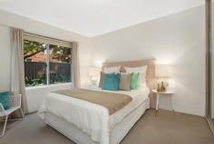  2/8 Chandos Street Ashfield NSW 2131 Peaceful and private garden apartment Fresh interiors, plentiful outdoor living space and a spacious layout give this ground floor apartment a cottage-like feel. One of only nine in the well-kept Locksley Hall, this 85sqm apartment benefits from direct level access to leafy common gardens and is just 450m to the station and Ashfield Park. • Quiet and private setting in a tightly held security block • Easy level access, an affordable alternative to a semi • 2 large bedrooms with built-ins and a leafy garden outlook • Freshly schemed interiors, separate living and dining zones • Bright and spacious kitchen with an adjoining laundry room • Paved outdoor dining terrace overlooking a leafy garden  • Easy internal access to a lock-up garage, low strata levies  • Bright and airy with potential to renovate and add value 