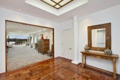  71 Vista St Sans Souci NSW 2219 Upon the majestic entrance, you are instantly greeted with spectacular panoramic 180 degrees water views of the George’s River.  This family friendly, recently renovated abode, is a statement of definitive style and taste.  Over 1070 sqm (approx), lovers of the water and boating enthusiasts will glorify the privacy, serenity and prestige offered by this grand west facing residence.  A captivating contemporary design, the triple level layout is comprising of generous open plan living.  The premium kitchen featuring Miele appliances and a granite breakfast bar, flows effortlessly out into the main living, continuing to the entertaining terrace incorporating the best of indoor and outdoor living.  Boasting 5 spacious bedrooms, main with large walk in robe, 5 modern bathrooms, 2 generous studies, wine cellar, ducted air conditioning and security throughout.  The lower level, an entertainers delight with sports bar/rumpus area including a 3 / 4 sized pool table. Within the home, an additional separate northern wing including library/drawing room enables possible dual living arrangements.  Fully automated, underground double car garaging, with internal access and endless storage enables growing families copious amounts of space and privacy.   The immaculate gardens open out to the jetty and pontoon.  Watch the sun set over the pristine waters edge saltwater pool adjacent to the large level lawn. With an additional recently renovated separate private residence on the water edge, the luxurious address will suit the most fastidious of buyers FOR SALE – EXPRESSIONS OF INTEREST OUTGOINGS: WATER RATES:          $1,740 PER ANNUM   (APPROX) COUNCIL RATES:      $3,348 PER ANNUM   (APPROX) 