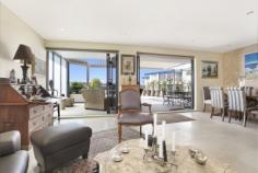  7/96 St Georges Crescent Drummoyne NSW 2047 Waterfront living at its finest The crowning glory of La Mer, this unique penthouse fuses high-end design with a house-like dual level layout to offer an exceptional lifestyle address. Luxurious interiors extend to an enormous NE terrace wrapped in panoramic harbour and city views while waterfront grounds play host to world-class facilities.  • Boutique collection of 7 in an exclusive east side setting • Approx 400sqm of living, seamless indoor/outdoor flow • Sun-filled interiors, vergola-covered outdoor living room • Cutting-edge design, entertainer's kitchen, Miele appliances  • 3 large bedrooms with built-ins and a study area, 2 ensuite • Master retreat with walk-in robe, luxurious limestone baths • Powder room, ducted air, C Bus, double garage, storeroom • Resort-style grounds with a 20m heated pool, gym and use of jetty 