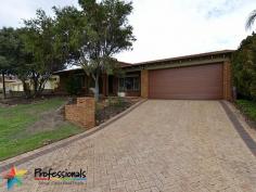  24 Glenshee Loop Kingsley WA 6026 $699,000 BIG and BEAUTIFUL House - Property ID: 809077 They don't make them like this anymore but they should! This huge family home has something for everyone and will tick all the boxes. Step inside this inviting and generously proportioned home with wood flooring, high ceilings and zoned, reverse-cycle air-conditioning. The excellent floor plan comprises a spacious light filled formal lounge room, master bedroom with full ensuite - spa bath plus a walk-in robe, open plan kitchen/dining room and theatre room with doors out to the pool. Further into the house there are three more good sized bedrooms and a main bathroom in the children's wing.  The large open plan kitchen/ meals/ family area has a lovely view out to the alfresco and solar heated swimming pool. A well-appointed kitchen with a centre island bench with lots of storage and a huge separate laundry. The covered alfresco entertaining area has paved surrounds, easy care gardens and enjoys a peaceful setting over the pool. With a winning location, you'll love the benefits that this highly sought after neighbourhood offers. Just minutes away from the shops, beach, train station and freeway. Bring your check list this ticks all the boxes: • 	 Open plan living  • 	 Solar heated Swimming Pool • 	 Spacious well-appointed kitchen • 	 Theatre Room • 	 Woodvale catchment area • 	 Halidon Primary School • 	 Bar • 	 Alfresco area • 	 Private courtyard • 	 Secure double lock-up garage with rear entry  • 	 Good neighbours on a great street • 	 Close to the shops, • 	 Storage galore • 	 Zoned, reverse-cycle air-conditioning  • 	 Automatic reticulation • 	 High Ceilings • 	 Master with huge ensuite with spa bath and shower • 	 Low maintenance, water-wise landscaping  • 	 Walk in Pantry • 	 And so much more. • 	 Come and be impressed today   Print Brochure Email Alerts Features  Built-In Wardrobes  Close to Schools  Close to Shops  Close to Transport  Fireplace(s) 