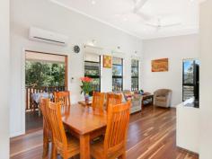  5 Cygnet Cl Mt Sheridan QLD 4868 $520,000 Embrace life in the tropics with style, minimal environment impact, and impeccable views! This modern, 2 storey home embodies sustainability principles while offering aesthetically pleasing, thought through design. Downstairs you will uncover:  * 2 large bedrooms, with built-in robes  * Large bathroom, complete with shower and tub  * Separate toilet, with a 'powder room' at entry  * Small bedroom sized laundry Upstairs you will notice:  * Wrap around balcony connecting to master bedroom  * Master bedroom, with walk-in robe and ensuite, wake up to magnificent outlook  * Large kitchen fit for any master chef, including a 900mm gas stove, electric oven, stainless dishwasher, filtered water, ample cupboards and storage, and a plumbed fridge cavity to fit any large French door / twin door fridge  * Open plan living / dining area, with extra high ceilings for a modern and cool feel. Entertain further, with an outdoor patio / decking, with views  * Air-conditioning throughout This home is complete with a rain water tank and pump, for laundry and toilets, beautiful wooden louvres making it easy to naturally regulate the indoor temperature, gas hot water, and extra efficient LED lighting throughout, to keep the bills down, while doing your bit to keep eco-friendly. Tiled downstairs, with beautiful hardwood upstairs, this home is situated in a very quiet close, in very popular Upper Mount Sheridan, very close to major shopping, schools and parks. With established gardens and fruit frees, this home has it all! Inspect while you can! Inspections Sun, 29 Nov 12:15 PM - 01:00 PM Features General Features Property Type: House Bedrooms: 3 Bathrooms: 2 Land Size: 885 m2 (approx) Indoor Ensuite: 1 Outdoor Carport Spaces: 2 