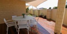  33 Marginson Dr Landsdale WA 6065 $575,000 House This stunning family home offers the very best of contemporary living. It has the perfect blend of modern design and functionality together with an extensive list of quality features. All living areas have 32 course ceilings. Other features include ducted Daikin reverse cycle air conditioning, Beaseley solar hot water system with Rinnai gas booster, 2500 litre rainwater tank which supplies the garden and toilets and Foxtel satellite dish and wiring. The elegant family entertainment room has a day bench, plantation shutters to the windows and French doors which lead out onto a courtyard with natural stone pavers and shade sail. The open plan dining, kitchen and family areas extend out to an UMR entertaining alfresco with beautiful extensive hardwood decking and gas bayonet. Top quality synthetic grass has been used to save you the chore of mowing and the gardens have been designed for easy maintenance. Also outside is an extensive UMR store with loads of shelving and storage space, making it ideal for the handyman or tradie. The modern spacious kitchen has overhead cupboards and lots of storage and worktop space, together with a dishwasher. The master bedroom suite enjoys the luxury of fully fitted ‘his’ and ‘her’ fully fitted walk-in robes and opulent ensuite with walk-in shower and glass block dividing wall. All the other bedrooms are generously sized to accommodate queen beds and have large built-in robes. Like the ensuite, the main bathroom has a walk-in shower and a glass block dividing wall. A laundry with fitted cupboards and bench eases the chore of washing the clothes and there is a gigantic linen press. The remote controlled double garage has a shopper’s entry. Conveniently located near other designer homes with neighbours who have a good sence of ‘community’ this exceptional abode encourages a lifestyle that some of us can only envy. Priced to sell very quickly. Open to view Sunday 1st November from 2pm until 2.30pm Features Built In Robes Courtyard Deck Dishwasher Floorboards Outdoor Entertaining Pay TV Reverse Cycle Aircon Solar Hot Water Service Theatre Walk In Robes Water Tank 