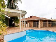  25 Venice Ct Dianella WA 6059 $849,900 YOU HAVE ACTIVE SPORT & PLAYFUL CHILDREN - HERE’S PARK & PLAYGROUND & POOL,"IN DRESS CIRCLE ESTATE" Fully renovated inside 4 bedroom (Birs), 3 bathroom family home with massive kitchen with stone bench tops and a wall of windows where you can see through the pergola, paved outdoor entertainment area and iron fence onto the private kids parkland. You can also look across the open planned meals, family and games rooms to the deep blue below ground pool and gazebo (safety fenced). The owners have spared no expense in tastefully in remodelling the kitchen & bathrooms by incorporating stone tops quality appliances, tiling floor to ceilings, and have repainted, retiled & carpeted the entire home. There’s nothing inside to do and there’s scope to do more on this extra large 801m2 block. Other features are the high ceilings over the living and dining rooms. You’ll love living here! Listing #: 3644196 Area 0 (sqm) Property Summary Air conditioned Bathrooms 3 Bedrooms 4 Below Ground Pool Entrance Hall Family Garage 2 Gas Connected Gas HWS Insulation Kitchen/Dining Laundry Lounge/Dining Patio Reticulated Sewer Connected Storeys 1 Study Verandah Water Closets 3 