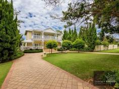  34 Waratah Ave Dalkeith WA 6009 OFFERS FROM $3M A FAMILY AFFAIR **VIEWINGS BY APPOINTMENT** If you are a discerning buyer that has been searching for a beautiful character residence that offers an impeccable, high end contemporary edge, you have found it! From the moment you approach the grand character facade with its wide sheltering wrap around Verandah you get the feeling that something very special lies within... THE RESIDENCE Stunning Brick/Iron character residence on 1,012m2 block with desirable North/South orientation. Welcoming wrap around Verandah overlooking manicured front gardens that frame the home beautifully. Formal Entry Hall with leadlight windows and decorative ceiling. Grand Formal Living Room - French doors to front Verandah, open fireplace with timber surrounds, leadlight window.  Ambient Formal Dining Room - French doors to front Verandah, leadlight window, ornate ceilings. Dedicated Home Office/5th Bedroom on the ground floor - WIR/storage. Full Bathroom - Shower over claw foot bath, vanity, WC. Enormous light filled open plan Kitchen/Living/Dining room - Sandstone clad feature fireplace with gas heater, French doors and windows overlooking the tranquil rear garden. The impressive designer Kitchen will please even the most fastidious chef! Recently renovated in a timeless  French Provincial theme it offers Miele appliances, dual motor exhaust fan, plumbed double fridge recess,  Granite benchtops and excellent storage. Laundry - Built-in storage, external door to drying area. Great under-stair storage that could be utilized as a Wine Cellar. Traditional Jarrah Staircase leads to upstairs sitting area/study with French doors to Balcony. Spacious Master Bedroom - Walk in Robe and French doors to Balcony. Luxurious Ensuite - Shower, double vanity with stone bench, WC, good storage. Bedroom 2 - Double size, BIR.  Bedroom 3 - Double size.  Bedroom 4 - Double size, BIR, Semi Ensuite Bathroom, French doors to Balcony. Main Bathroom - Shower, Vanity, WC. Wide sheltering North facing balcony with peaceful outlook over the front garden.  Outstanding landscaped rear gardens with mature plantings create an idyllic backdrop for outdoor entertaining in the fabulous Alfresco area with built in gas BBQ, sink, granite benchtops, fridge recess.  An extendable awning offers shelter to the extensive paved area and the children will love the private tree screened pool area with 8x4.5m concrete, gas heated swimming pool.  Convenient outdoor WC, towel cupboard and pump room located adjacent to the pool. EXCELLENT PARKING Double Auto Garage off wide ROW + Extensive hardstand parking on U shaped driveway from Waratah Avenue. SOME OF THE ADDITIONAL FEATURES Period Features: High ceilings, decorative ceilings & cornices, solid timber floors, wide skirtings, leadlights, French doors & windows, open fireplaces, picture rails.  Window Treatments: Quality Drapes and White Plantation Shutters. Floor Treatments: Superb solid Jarrah and Blackbutt timber flooring, quality carpets. Lighting: Tasteful chandeliers and pendant lighting, low voltage LED downlights.  Ducted air-con, ceiling fans, gas heating, full roof insulation, 28 “Smart-Panel” Solar System. Automatic reticulation to all lawn areas, garden beds and pots. Own Bore with submersible pump. Fully monitored Alarm System. Telstra cable gives 100mb internet connectivity and wireless coverage. BLOCK: 1,012m2 TITLE: Lot 156 on Deposited Plan 202213 Vol: 1413 Fol: 165 