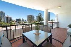  9 Beach Parade Surfers Paradise QLD 4217 $339,000 MARRAKESH STYLISH LIVING Beautifully renovated good size one bedroom north facing apartment in a very stylish building with great facilities. This north facing unit is ideal for anyone chasing the winter sun and summer cool. Within walking distance to the beach, Broadbeach central dining and shopping and has the light rail a stones throw from the unit. Secure parking an added bonus. Great facilities with pool set in tropical gardens club house and in house restaurant. Not to be missed FOR SALE PRICE: $339,000 INSPECTION: Contact agent for details BEDROOMS: 1 BATHROOMS: 1 CAR SPACES: 1 