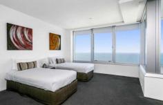 9 Hamilton Ave Surfers Paradise QLD 4217 $1,395,000 FANTASTIC RETURNS OF $65,000 PA Property ID: 6352 HUGE N/E SUB-PENTHOUSE ON HIGH FLOOR Enjoy the fantastic returns or change your lifestyle and move into this spectacular apartment just meters to patrolled beaches. This spacious 3 bedroom (plus family room and study) apartment offers over 240m2 of luxury living on the 60th level of this iconic Surfers Paradise landmark. You'll enjoy incredible, expansive views of the world below, to the north, east and south from this perfectly positioned apartment. Beautiful hardwood floors compliment the finishes in the luxurious living areas, and you'll love relaxing in the spa in the main bedroom. There's also a separate powder room for your envious guests! The interstate owners no longer use this delightful apartment so our instructions are clear - it must be sold! * 3 bedrooms, family room, study and separate powder room * Over 240m2 of space on level 60 * Perfect north-east aspect, but views to the south too! * Ducted air-conditioning * Fully furnished, with beautiful timber feature floors * Two side by side car spaces * Comprehensive facilities, including gymnasium, 24 hour security and check-in, indoor and outdoor pools, resident's lounge and cinema and more! * Genuine sellers - no longer needed, so must be sold! Contact Russell Stuart 0418 759 041 or Trent Scott 0417 773 597 Inspection Times There are currently no inspection times for this property. 
