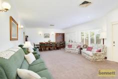  1 Chapel St Richmond NSW 2753 OUTSTANDING LOCATION 5 3 3 In popular tree-lined Chapel Street. Stylish and beautifully presented, single level residence with high ceilings and ducted airconditioning . Very spacious living and dining area (9m x 5m)Quality kitchen with walk-in pantry, ample cupboard space and family area. Plantation shutters throughout the home. 5 good-sized bedrooms and a study, 3 bathrooms. Manicured lawns and landscaped gardens with established trees and hedging . Garden shed and storeroom. Garaging and carports. Level walk to the Shopping Centre, and to Pughs Lagoon parklands. First time offered for sale for 30 years! This is a wonderful opportunity!   Inspection Times Contact agent for details Land Size 676 m2 
