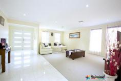  14 Pandorea Street Claremont Meadows NSW 2747 $899,990 OPEN HOME: Saturday 9th January 11:00am - 11:30am House - Property ID: 832257 Very Impressive Located in a new estate and surrounded by quality homes stands this meticulously presented huge family home with outstanding quality inclusions and more than ample room space. Double door entry leads you into a wide hallway with carpet formal lounge are * Open plan dining & family area * Polyurethane kitchen * 20mm granite bench tops * 900mm appliances  * Stainless steel range hood, a kitchen built for any master chef * Rumpus room with combustion fireplace for the cosy family get together * Downstairs toilet and vanity  * 5 double size bedrooms * Combination of walk in and built in robes * Large ensuite to main bedroom * Frame less shower screens * Double corner spa  * Main upstairs bathroom has double vanity & separate toilet * Wide upstairs hallway * Access to balcony with scenic mountain views * Zoned 10hp ducted air conditioning * Sound proof glass to southern facing windows * Manicured gardens * Double garage with one side drive through access * Extensive retainer wall construction * Alfresco dining * Garden shed * Double driveway Call Professionals Outer Western Sydney to find out more today.....  Print Brochure Video Email Alerts Features  Land Size Approx. - 569 m2 