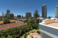  9 Beach Parade Surfers Paradise QLD 4217 $339,000 MARRAKESH STYLISH LIVING Beautifully renovated good size one bedroom north facing apartment in a very stylish building with great facilities. This north facing unit is ideal for anyone chasing the winter sun and summer cool. Within walking distance to the beach, Broadbeach central dining and shopping and has the light rail a stones throw from the unit. Secure parking an added bonus. Great facilities with pool set in tropical gardens club house and in house restaurant. Not to be missed FOR SALE PRICE: $339,000 INSPECTION: Contact agent for details BEDROOMS: 1 BATHROOMS: 1 CAR SPACES: 1 