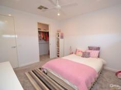  6 Durif Drive Moama NSW 2731 $695,000 Spacious Sophisticated Family Living Inspection Times: Sat 09/04/2016 09:30 AM to 10:30 AM Sun 10/04/2016 11:00 AM to 12:00 PM Situated on an approximate 1,000m2 allotment and less than 2 years old is this stunning five bedroom home. From the moment you open the front door you are graced with style and elegance.  The master bedroom includes a large walk in robe and ensuite with double vanity, waterfall shower and separate toilet.  The spacious spare bedrooms also have walk in robes and ceiling fans and the fifth bedroom located at the front of the home can be utilised as a home office with a hidden desk in the large built in robe.  The main bathroom features a bath and waterfall shower as well as a separate powder room.  The polished concrete floors feature hydronic floor heating and lead you through to the large open plan kitchen featuring a large breakfast bar with stone bench tops, stainless steel appliances including dual ovens and butlers pantry.  The open plan dining and living areas all feature floor to ceiling windows and push back glass sliding doors to the large undercover entertaining area with automatic blinds, open fire and ceiling fans and is surrounded by landscaped gardens which are equipped with a full automatic sprinkler system.  The home also features a large laundry, drying closest, plenty of additional storage space, ducted evaporative cooling and ducted vacuum.  The four car garage has been built to fit large boats, caravans and 4WDs and has a separate toilet.  If you have been searching for your dream home then look no further. PROPERTY DETAILS $695,000 ID: 363901 Land Area: 1000 m² Building Area: 30 