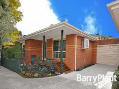  5/33 Kauri Grove Glen Waverley VIC 3150 Live the Brilliant, Low-Maintenance Villa Lifestyle! Here is the picture-perfect villa. It has all those desirable qualities that make it such an enticing way of life. Situated at the rear of a boutique development, it is first of all a private and tranquil home. It is also low maintenance, bright and open, with fresh white paintwork, new carpet, a recent bathroom refurbishment and new stainless steel appliances in the kitchen. The floorplan was designed to maximise space and to have an easy flow of rooms beginning with the open living room where there is a large split-system reverse-cycle A/C (the home also has ducted heating). The living room includes a stylish kitchen with gas cooking, stone benchtops and glossy cabinets. Everything is so easy to maintain here! Both bedrooms have built-in wardrobes and are serviced by a dual-accessed bathroom with separate toilet. A spacious, north-facing, paved courtyard is surrounded by a hedge and high lattice on the fence to make a shady, private area for outside entertaining and relaxing. The garage has an automatic door and direct entry to the house. This property has appeal to a range of buyers - investors, first homebuyers, downsizers, young families, professional couples, and singles. And for the icing on this cake, the location is convenient to a range of amenities - there is quick access to both The Glen and Brandon Park shopping centres as well as to the Aquatic Centre, to entertainment, cafes, restaurants, parks, reserves, buses, excellent schools and recreation. Price Guide: AUCTION   |  Land: 211 sqm approx 	  |  Type: Unit  |  ID #534103 