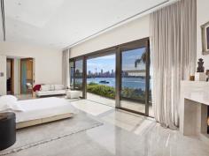  110 Wolseley Rd Point Piper NSW 2027 A Waterfront Masterpiece on Sydney Harbour Unequalled luxury and classic contemporary elegance personified. Nothing was overlooked in achieving perfection and 110 Wolseley Road is assuredly one of the world's most prized private waterfront trophy holdings.  Featuring boating facilities and a private jetty to welcome guests arriving by water-taxi, this breathtaking residence leads out to sundrenched sweeping sandstone terraces, easycare garden areas and a heated pool alongside the harbour's edge. Magnificent interiors of extraordinary quality define the connoisseurs approach to fine living. Exacting details incorporated throughout the home, provide a haven of exquisite excellence for private relaxation and lavish entertaining. Quite simply, the best. Boasting approximately 27m frontage to Sydney Harbour, the point-blank views are spectacular both day and night and are showcased throughout the residence. The dazzling panoramic views display the Sydney Harbour Bridge, the CBD and the entire magnificence of the world's most beautiful harbour. Yet 110 Wolseley Road is utterly private, with its inventive architecture drawing in such immense views while maintaining total seclusion from the road, the neighbours and the harbour. - Bespoke glass-view elevator access to all 3 levels of accommodation  - Vast main living area, dining conservatory with domed ceiling  - Family living areas, separate home office, guest powder room  - Palatial master wing with private study, sitting area, his & her walk-in wardrobe,  opulent en-suite bathroom  - 2 additional bedroom wings with 2 en-suite bathrooms & walk-in robes  - Potential to add 2-3 bedrooms to the existing floorplan - Chef's dream kitchen, bar & wine cellar includes integrated ice-maker, glass-washer,  bottle-chiller, Gaggenau cooktop & 2 double ovens, 2 commercial grade refrigerators, 2 dishwashers, filtered water system, butlers pantry - Maytag internal laundry room, marble slab heated interior floors  - 2 marble fireplaces, surround sound, motorised awnings & shutters,  ducted zoned r/c air conditioning - Established low maintenance greenery, automatic watering system  - Electronic security gates, antique wrought iron foyer gates, state of the art security  - Parking for 4 or more cars  Incomparable in every way and located on Australia's most prestigious peninsula, 110 Wolseley Road, Point Piper is the ultimate waterfront address.   Property Snapshot  Property Type: House Features: Pool 