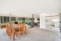  6 Searle Cl Cooranbong NSW 2265 $885,000 Stylish home on acres This impressive and stylish home overlooks 2.5 private acres of lightly treed parkland.  A very liveable architect-designed home – perfect for a family or anyone looking for room to move:  • Superb open plan living - unrestricted views over the  • 4 bedrooms BIRs– master bedroom with ensuite and WIR • Tiles to living area with wood-fired combustion heater • Light and airy kitchen • Tile and carpet floors • Wood-fired combustion heater, split system A/C  • Double garage with extra space for storage • Vine-covered pergola entertaining area Plus single garage/workshop and extensive sub-floor storage  Other property features • 7m x 6m shed/workshop/stable • Creek and dam with underground irrigation • Fully-fenced All of this is in a quiet cul-de-sac location and adjoins Crown land. Only 5 minutes walk to public school and pre-school. Just a few minutes drive to Cooranbong village shops and medical centre. And just 10 minutes drive to Morisset CBD train station, shopping centres, golf club and access to the M1.   Property Snapshot  Property Type: House Land Area: 1.02 ha Features: Ensuite Dishwasher 