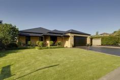  17 Central Park Ave Traralgon VIC 3844 $440,000 Plus Vendor Says Sell in Exclusive Estate The vendor has indicated that it is time to move on this wonderful property located in the highly sought after Central Park Avenue location. The prospect of living in this sought-after Traralgon location where you can stroll to town, the tennis courts or soccer fields while enjoying a property that is high on style yet low in maintenance, with a modern sense of living will appeal to many astute purchaser. Presented in great condition with neutral tones that create warmth and vibrancy, wonderful high ceilings, open living spaces and beautiful windows that filter natural light into the home you will take comfort in the knowledge that you can move straight in and enjoy its modern character from the very outset. This wonderful home features 4 generously sized bedrooms, the main is complemented by a walk in robe and well appointed ensuite with double basins. The remaining 3 bedrooms all comprise built in robes and are serviced by the family bathroom highlighted with a spa bath for you to relax and enjoy after a long day at the office. Abundant bench and cupboard space are stand outs in the kitchen, the 900mm oven and cooktop allow you to entertain in style in this large open area, ideal for having friends around. This living space opens onto a deck built to enjoy alfresco dining or socialising with the advantage of an outdoor toilet complementing what is a fantastic all round entertainers package. A private grassed yard set against mature trees offers a safe and secure outdoor play setting for the kids, while manicured landscaped front gardens, ducted heating, remote oversized double garage with internal access, ducted vacuum, and abundant storage throughout adds further appeal. For further information or to arrange an inspection contact Anthony Bloomfield on 0448 158 583. Price Guide: $440,000 Plus   |  Land: 723 sqm approx 	  |  Type: House  |  ID #525520 