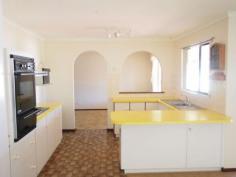  153 Harris St Broken Hill NSW 2880 $240,000 - $264,000 Great Opportunitity To Set Down Roots A good solid home with potential to update in your own time and style. Located in a quiet west neighbourhood, this family home offers formal entrance, linen cupboard, 3 bedrooms, main with built in robes, tidy bathroom, L Shaped lounge and dining room, kitchen with plenty of storage plus an open family living space. The yard has good front access to garage under the main roof plus access a cement driveway through to the steel frame shed, paved undercover enterainment area and lovely presentation from the street. This is a house that says 'Welcome Home"   Property Snapshot  Property Type: House Construction: Brick Veneer Land Area: 815.70 m2 Features: Aircooling - Ducted Evaporativ Alarms - Smoke Alarms Dining Room Family Room Floors - Carpeted Garage - Single Gardens - Established Heating - Gas Linen Press Robes - Built-In Robes Shed - Concrete Floors Toilet - Separate Verandah - at back Yard - Fenced 
