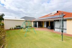  10 Sewell Rd Dalyellup WA 6230 $455,000 Quality Living Be impressed with what this classy show room presented 4 bedroom 2 bathroom has to offer.  Comfort all year round with ducted A/C and ducted gas heating, and with polished timber flooring giving it a warm feeling. A Ventura built home comprising family, theatre, meals, galley style kitchen with 2 draw dishwasher, alfresco entertaining area for all year round entertaining, low maintenance gardens, large powered workshop, and solar panels for reduced electricity costs. Nothing to do just move in and enjoy quality living. For your exclusive viewing please call Digby Shepherd on 0411 611 957 Other features: Built-In Wardrobes,Close to Schools,Close to Shops,Close to Transport,Garden Property Details Elders Property ID: 9763003 4 bedrooms 2 bathrooms 2 car parks Land Area 678 square metres Double garage Air Conditioning 