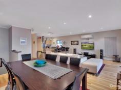  54 Witton Rd Christies Beach SA 5165 $500,000 to $520,000  SUN, SURF, SAND AND SERENITY! Inspection Times: Sun 12/06/2016 03:00 PM to 03:30 PM This stunning 2006 built home is executive sea side living at it's best! What a superb location, you can here the waves crash from your very own balcony as you're just metres from the sandy shores of Christies Beach, local shops, cafes, public transport and local schools.  The spacious upper floor living area is a delightful, modern open'plan kitchen, dine and lounge, that's complimented by the natural light coming through the lovely glass windows. This living area leads out onto the balcony where you can connect your BBQ into the mains and be proud to entertain family and friends all year round!  Upstairs also features the huge master bedroom with walk in robe and the very generously sized ensuite featuring a double shower and 'his' and 'hers' vanity. The Kitchen includes a dishwasher, a load of cupboard and bench space, stainless steel appliances and a gas cook top.  Downstairs features 2 'double' bedrooms, main bathroom, extra living area and plenty of storage under the stairs and in the linen area.  The rear yard is definitely an added bonus, with lovely green grass, pergola, a perfect yard for the children/pets to play and even more space to entertain!  With secure parking in the single garage this home has all you need and more!  PROPERTY DETAILS $500,000 to $520,000  ID: 370019 Land Area: 420 m² Building Area: 197 Zoning: Residential 